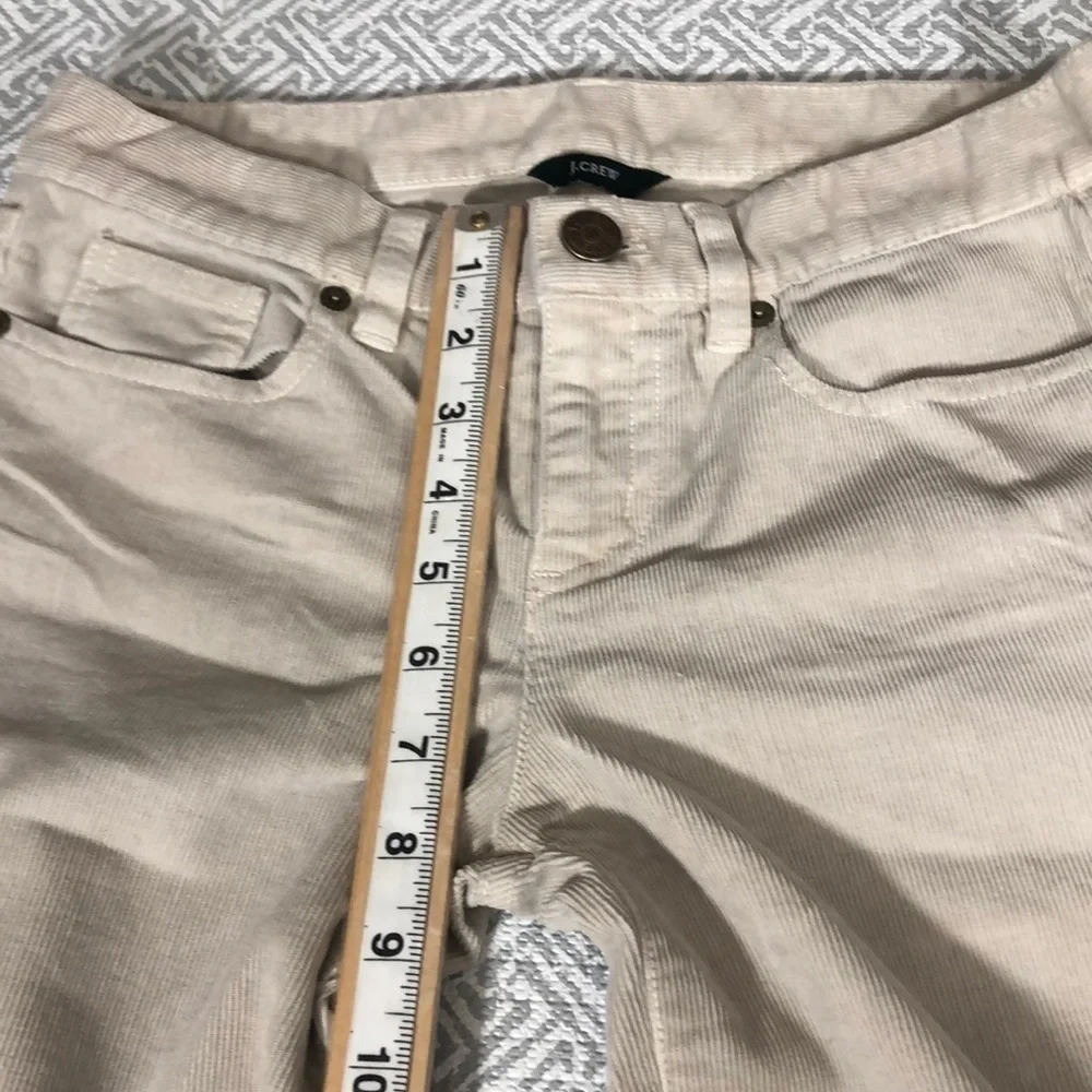 J. Crew Corduroy Jeans Zipper Ankles 26 - Picture 8 of 11